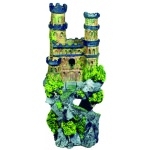 GENESIS  -  CHÂTEAU MÉDIEVAL N°6 HAUT - Dimensions 12,5 x 11,25 x 30 cm