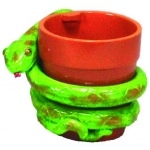 GENESIS  -  Pot de plantation ''SNAKE II'' - Dimensions 10 x 12,5 x 10 cm