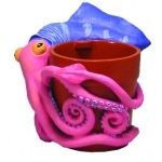 GENESIS  -  Pot de plantation ''CALAMAR'' - Dimensions 10 x 12,5 x 10 cm