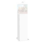 MP - Meuble blanc perle pour nano-aquarium MP AquaStyle 35