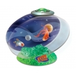 Aquarium pour enfant Uncle Milton's Fish in Space 2L pour combattant ou autre petit poisson d'eau froide