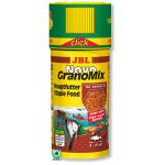 JBL - NovoGranoMix Click 250 ml granulés pour petits poissons d'aquarium d'ornement avec doseur