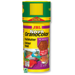 JBL - NovoGranoColor Click 250 ml granulés pour petits poissons d'aquarium d'ornement avec doseur