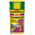 JBL - NovoGranoColor mini Click 100 ml mini granulés pour petits poissons d'aquarium avec doseur