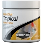 SEACHEM - Nutridiet Tropical Flakes 15 gr. nourriture prémium en flocons pour poissons tropicaux d'eau douce