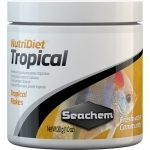 SEACHEM - Nutridiet Tropical Flakes 30 gr. nourriture prémium en flocons pour poissons tropicaux d'eau douce