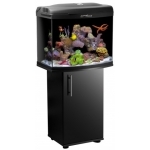 Aquarium marin AQUAEL Reef Max 105 L Tout équipé, 2 couleurs au choix, noir ou blanc avec ou sans meuble