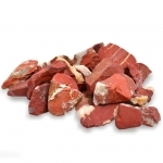 Filet de 450 Gr. de Jasper rouge, pierres naturelles décoratives d'environ 3 à 5 cm pour aquarium d'eau douce