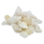Filet de 450 Gr. de Quartz Blanc, pierres naturelles décoratives d'environ 3 à 5 cm pour aquarium d'eau douce