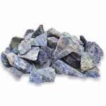 Filet de 450 Gr. de Sodalite, pierres naturelles décoratives d'environ 3 à 5 cm pour aquarium d'eau douce