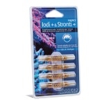 PRODIBIO - Iodi + & Stronti + Nano 4 ampoules supplément d'iode et strontium pour nano-aquarium récifal. Traite jusqu'à 240 L