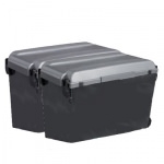 AQUARIUM SYSTEMS - Puro 2 Box module supplémentaire pour filtre Purissimo avec masses filtrantes. Capacité filtrante : 10000L