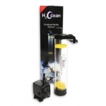 D-D - Reacteur haute efficacité + pompe 1500L/h pour l'utilisation fluidisé de matériaux filtrants comme le charbon, biopellets,...
