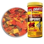 TROPICAL - Supervit 150ml + 35% Offert nourriture de base en flocons, à multi ingrédients, avec beta-glucan