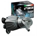 SICCE - Voyager 1, pompe de brassage à débit réglable entre 1000 et 2300 L/h pour aquarium marin et d'eau douce jusqu'à 100L