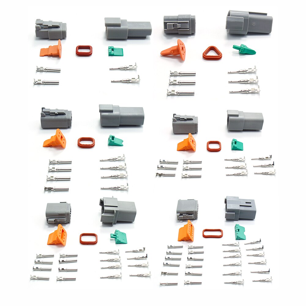 Kit de connecteurs de sertissage de fil électrique étanche pour