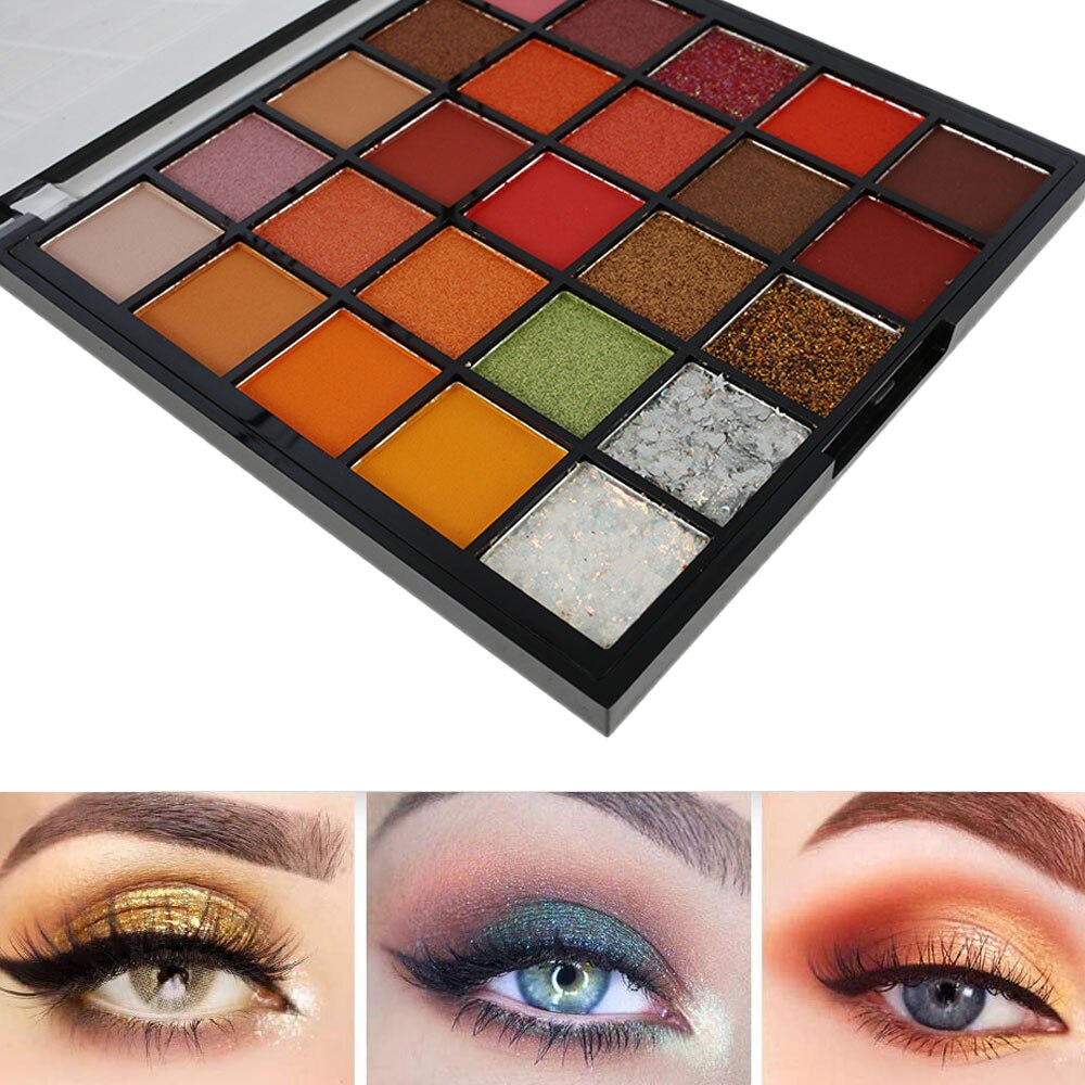 Palette De Fards Paupi Res De Couleurs Mat Nacr D Licat