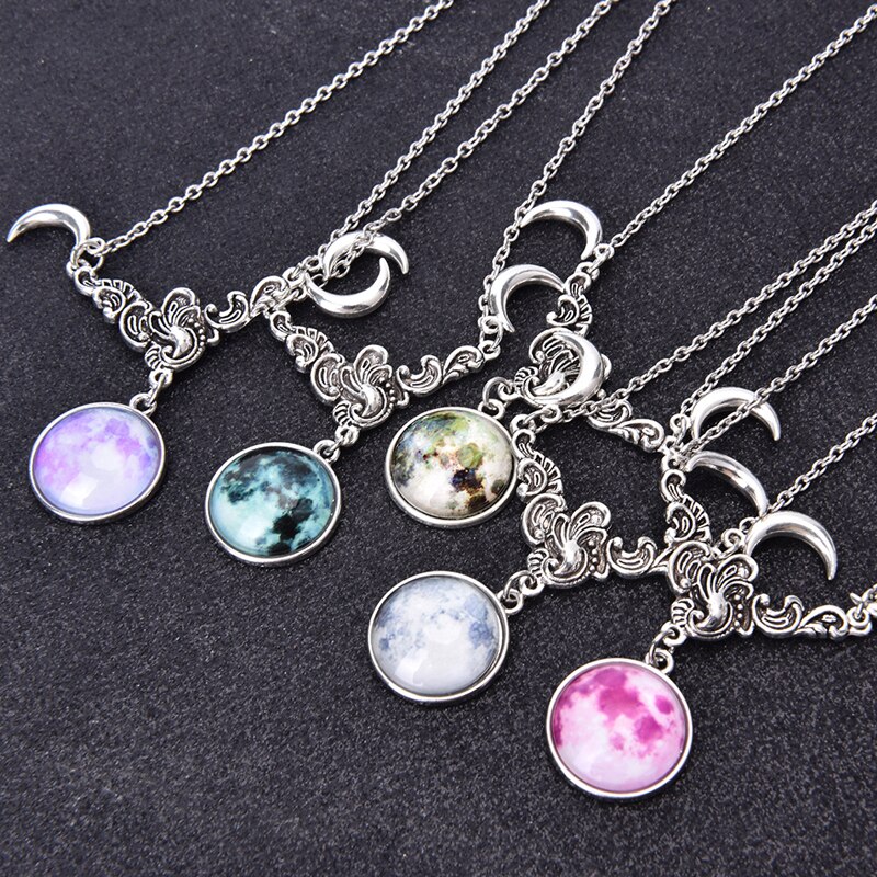 Collier Pendentif Croissant De Lune Bijoux De Sorci Re Simple Cadeau