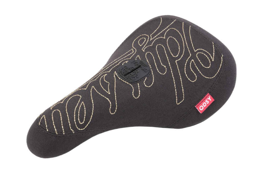 SELLE ODYSSEY BIG STITCHES SLIM NOIR GOLD SELLES TIGES BMX