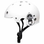 Casque KING KONG new fit mat white