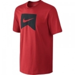 Tee shirt NIKE Ribbon Icon pimento/black