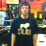 Tee shirt DUB BMX Lion black/gold
