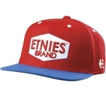 Casquette ETNIES brand it red