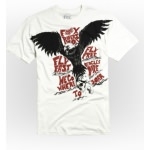 Tee Shirt FOX Where Eagles craie