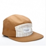 Casquette QUINTIN Hideout 5 panels tan