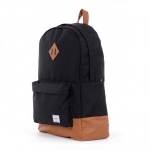 Sac a dos HERSCHEL Heritage black/tan