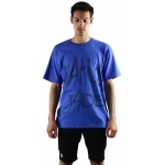 Tee shirt MARIE JADE Propagande mono bleu