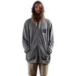 Zipper capuche MARIE JADE Patch grey