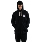 Zipper capuche MARIE JADE Patch noir
