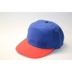 Casquette NIKE  suede snap back deep royal/red