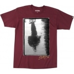 Tee Shirt ETNIES Rainy burgundy
