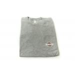 Tee shirt DATA Blason pocket grey