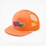 Casquette VANS classic patch trucker sunfade orange