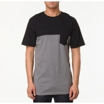 Tee shirt VANS Burke black gravel heather