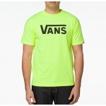 Tee shirt VANS classic safety green