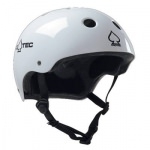 Casque PRO-TEC U the classic blanc brillant "Junior"