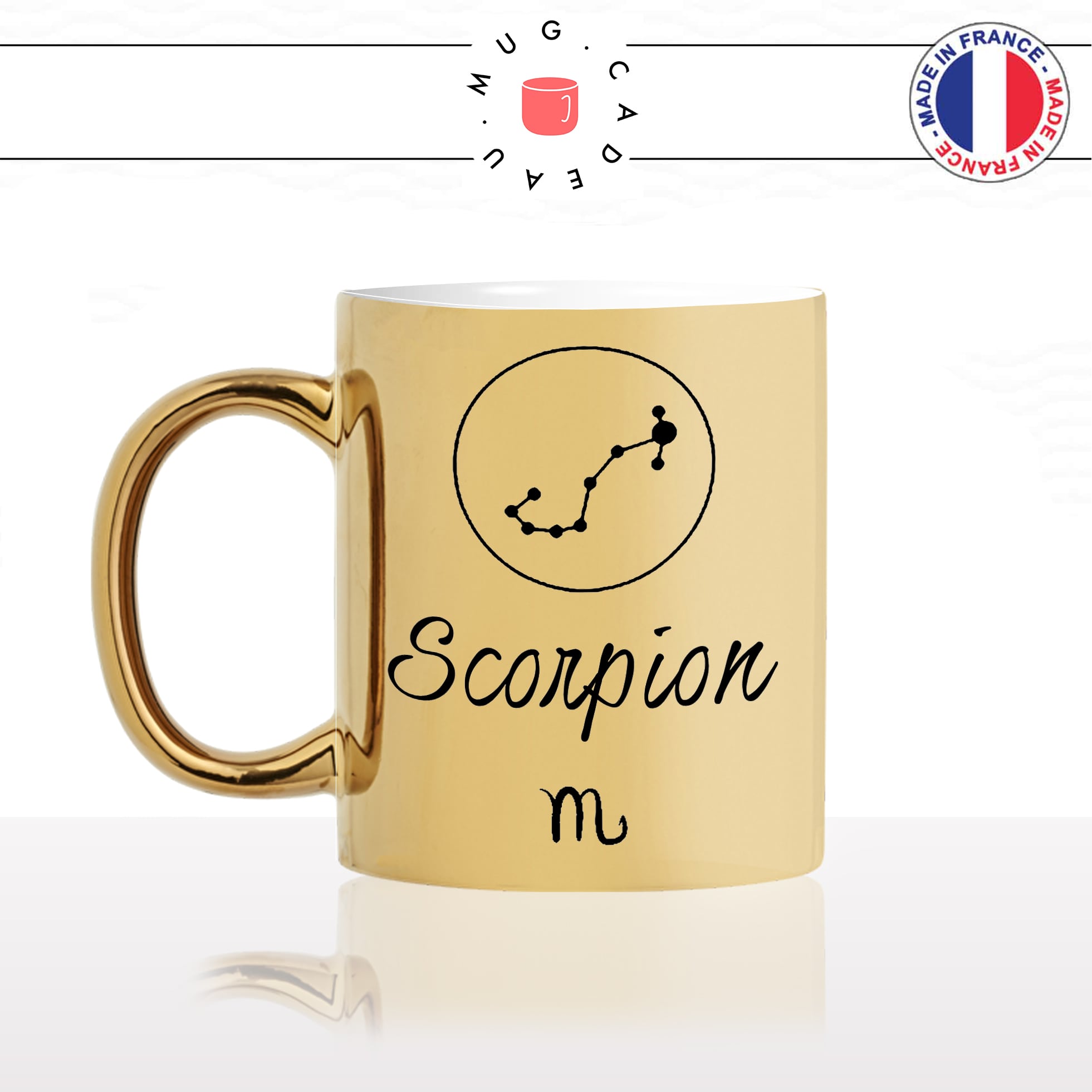 Mug Scorpion Constellation Signes Astro Mug Cadeau