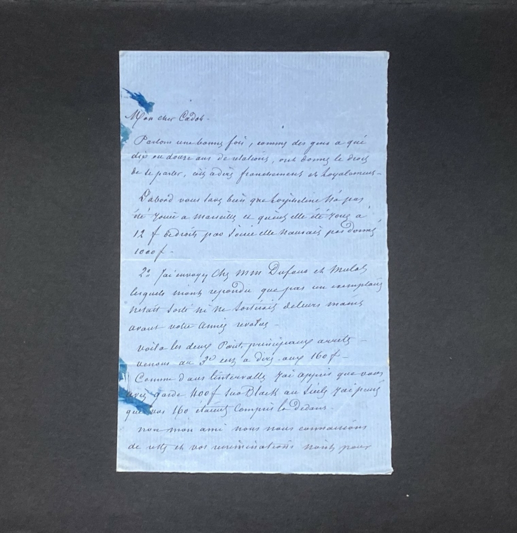 Alexandre DUMAS Lettre autographe signée Editeur ses romans et