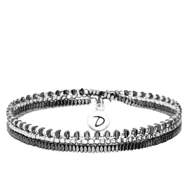 Bracelet Heaven H Matite Triple Tours Doriane Bijoux