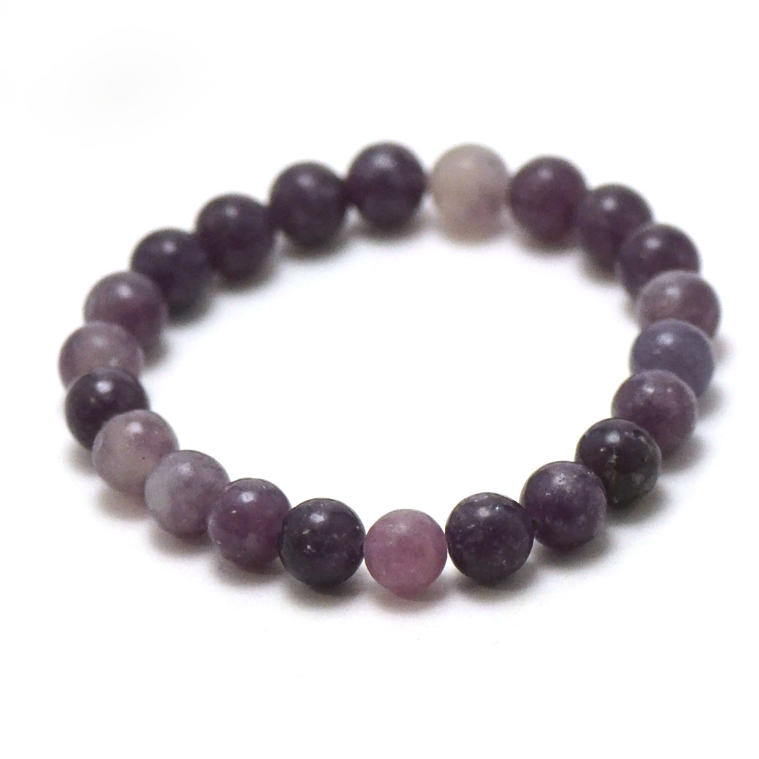 Bracelet L Pidolite Perle Ronde Mm Bracelet L Pidolite