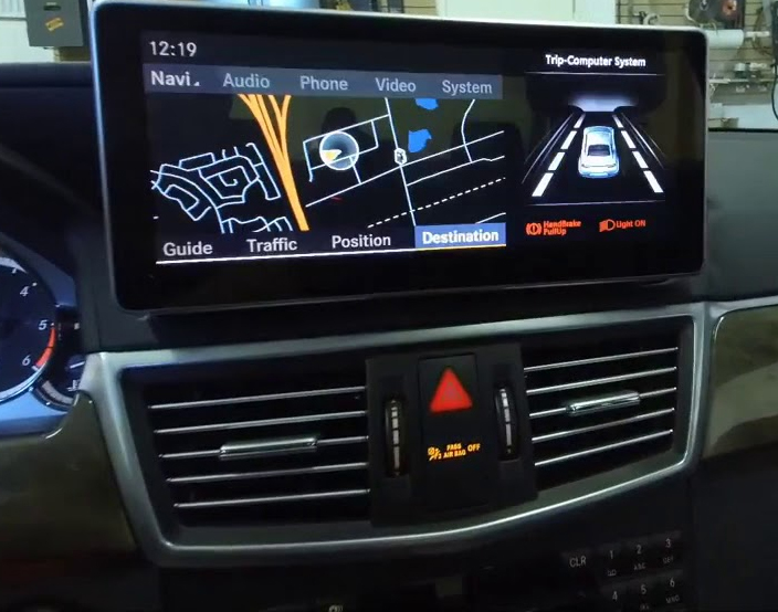 Ecran Tactile Android 10 0 Et Apple Carplay Mercedes Classe E W212