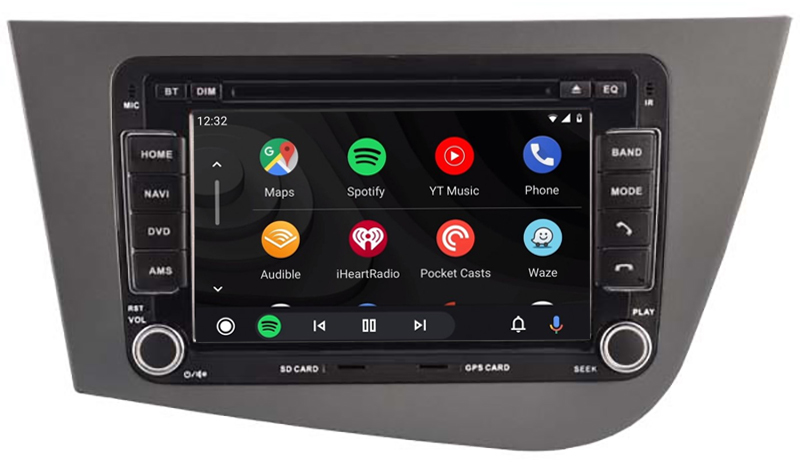 Autoradio Tactile Gps Android Et Bluetooth Seat Leon Hightech Privee