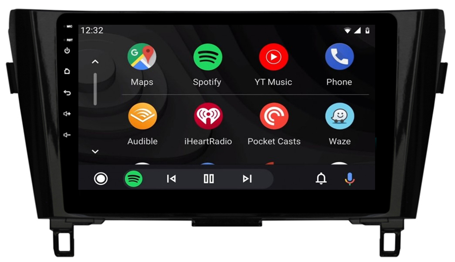 Autoradio Tactile Gps Android Et Carplay Nissan Qashqai X Trail