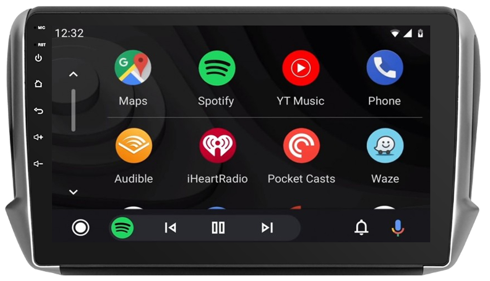 Autoradio Tactile Gps Android Et Carplay Sans Fil Peugeot Et