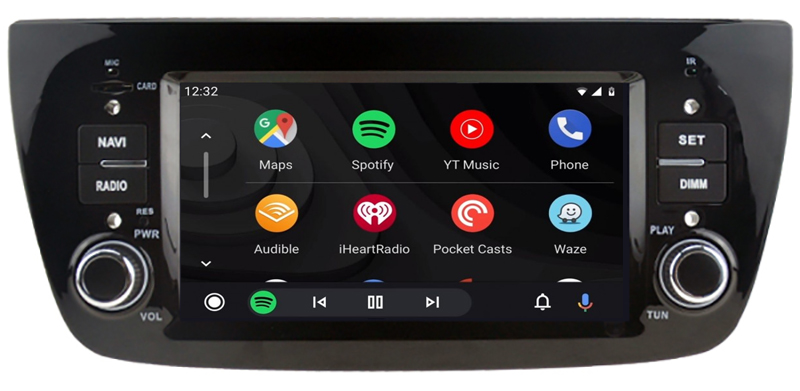 Autoradio Tactile GPS Android 10 0 Et Bluetooth Fiat Doblo