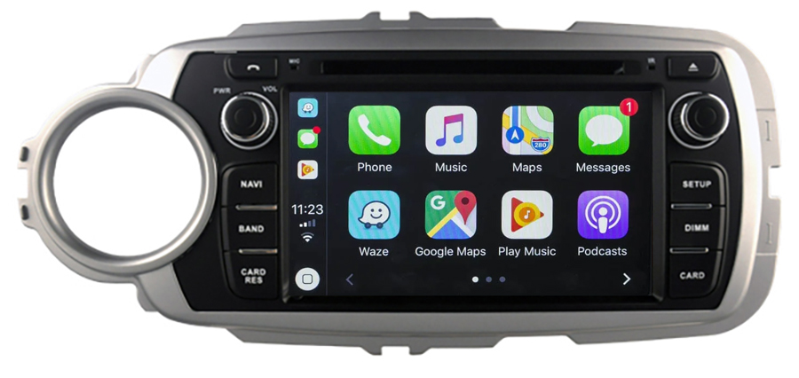 Autoradio Tactile GPS Android 10 0 Et Bluetooth USB Toyota Yaris